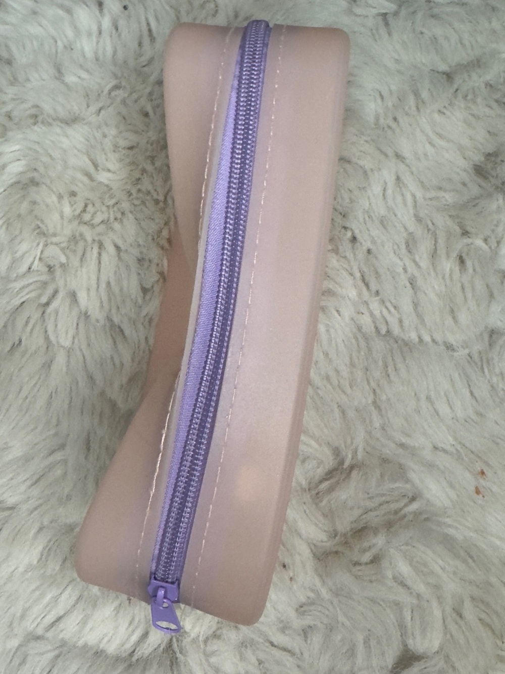 Lavender Zip Cosmetic Pouch - Women Accessories